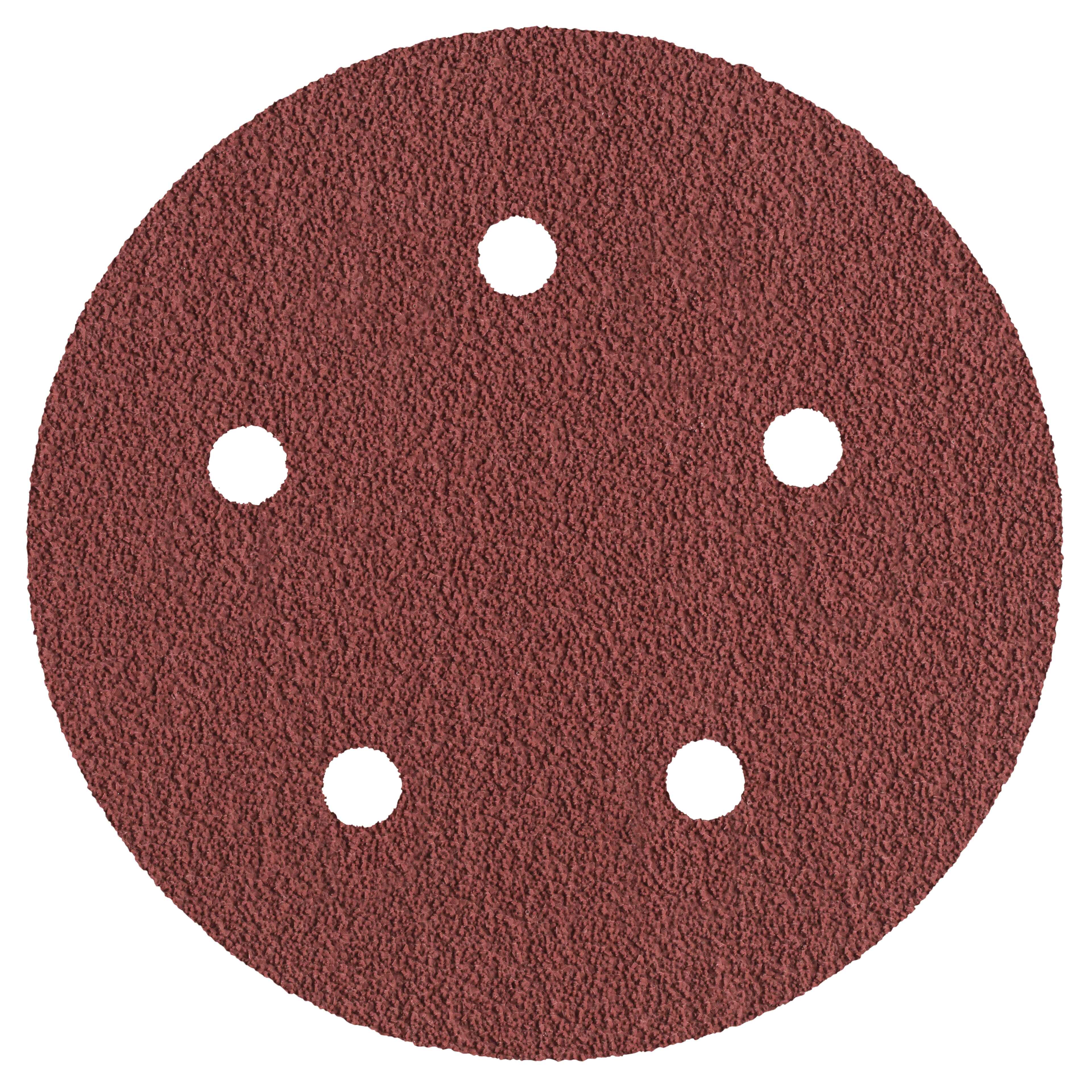 3M™ Cubitron™ II Hookit™ Disco de Tea com furos 947A, 125 mm, 5 Furos, 40+