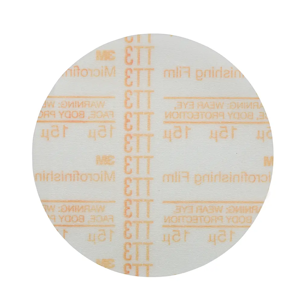 3M™ Hookit™ Microfinishing Film Disc 366L, 30 Mic 3MIL, Type D, 1-3/8 in x NH, Scallop, 137E, 100/inner, 2000 ea/Case