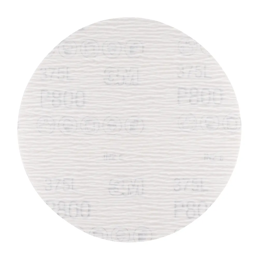 3M™ Hookit™ Disco de Filme 375L, 152 mm, Sem furos, P800