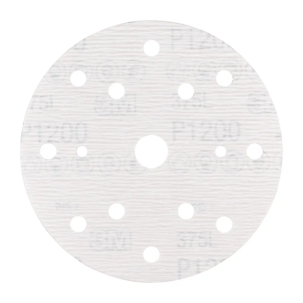 3M™ Hookit™ Disco de Filme 375L, 150 mm, 15 Hole, P1200