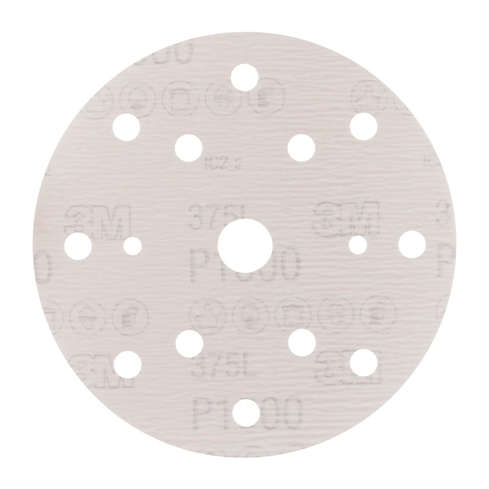 3M™ Hookit™ Disco de Filme 375L, 150 mm, 15 Furo, P1500