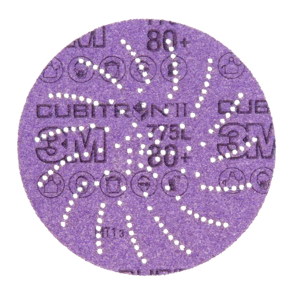 3M Xtract™ Cubitron™ II Film Disc 775L, 127 mm, 80+  500LG, 50 per inner, 250 per case