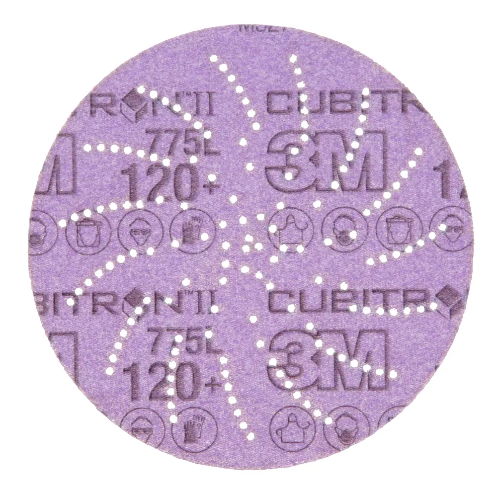 3M Xtract™ Cubitron™ II Film Disc 775L, 127 mm, 120+  500LG, 50 per inner, 250 per case