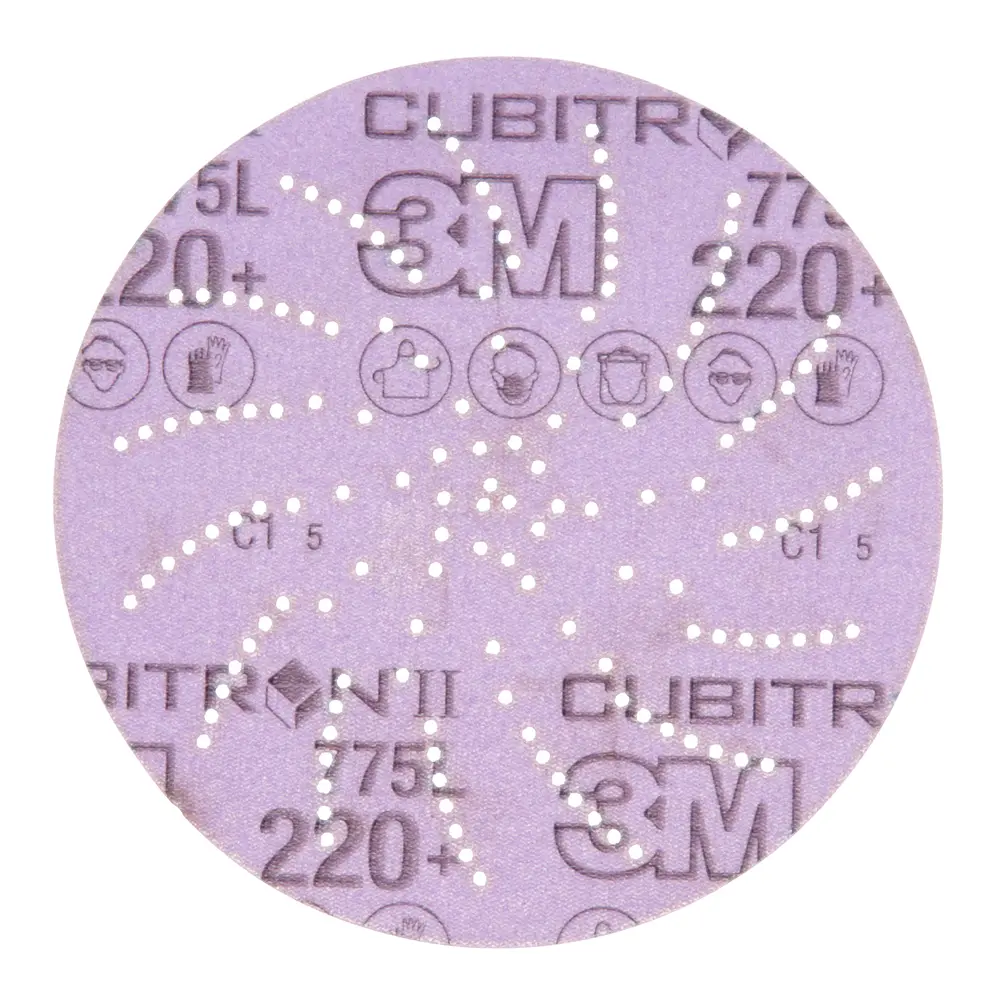 3M Xtract™ Cubitron™ II Film Disc 775L, 127 mm, 220+, 500LG, 50 per inner, 250 per case
