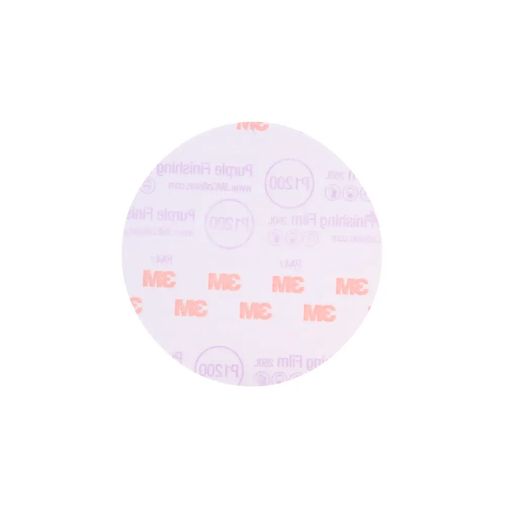 Disco Abrasivo de Suporte Plástico de Acabamento 3M™ Hookit™ 260L púrpura, 75 mm, No furos, P1000, 30369