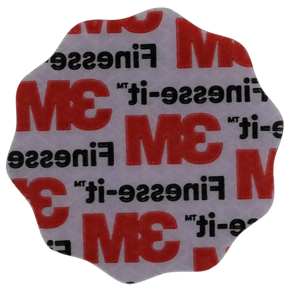 Disco de Película 3M™ Finesse-it™ Hookit™ 460LA, A7 3MIL, 1-7/16 in x CH, Scallop, Die 1438SCH, 500/Carton, 2000 ea/Case
