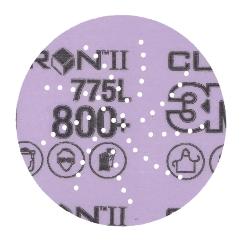 Disco de Limpeza e Acabamento 3M™ Cubitron™ II Hookit™ 775L, 800+ 3MIL, 75 mm, Die 300DS