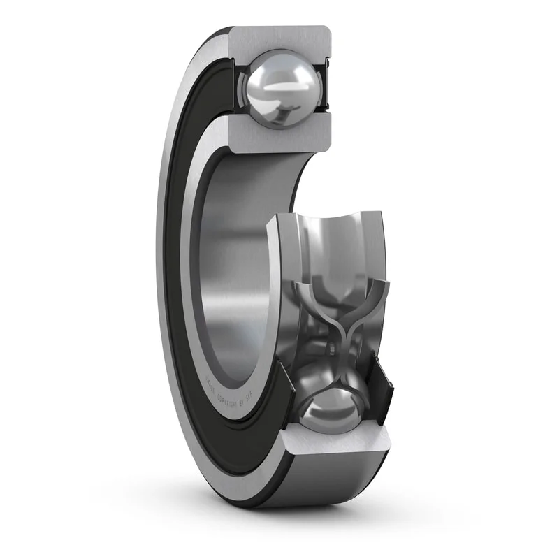 Rolamentos rígidos de esferas - 6308-2RS2/C3WT